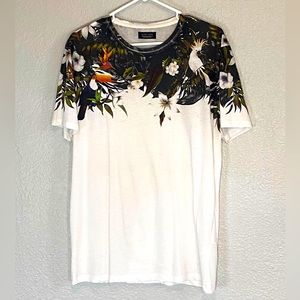 Zara Men’s Tropical Birds T-shirt